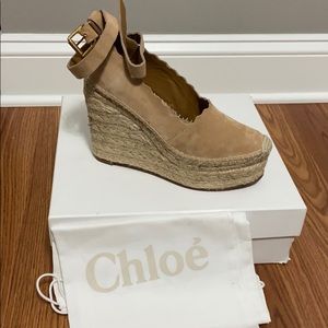 Chloe espadrilles size 9